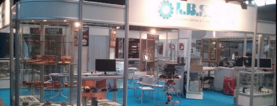 Stand L.B.S. Affilature in fiera